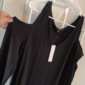 3 for $12 Sanctuary dress black off shoulder